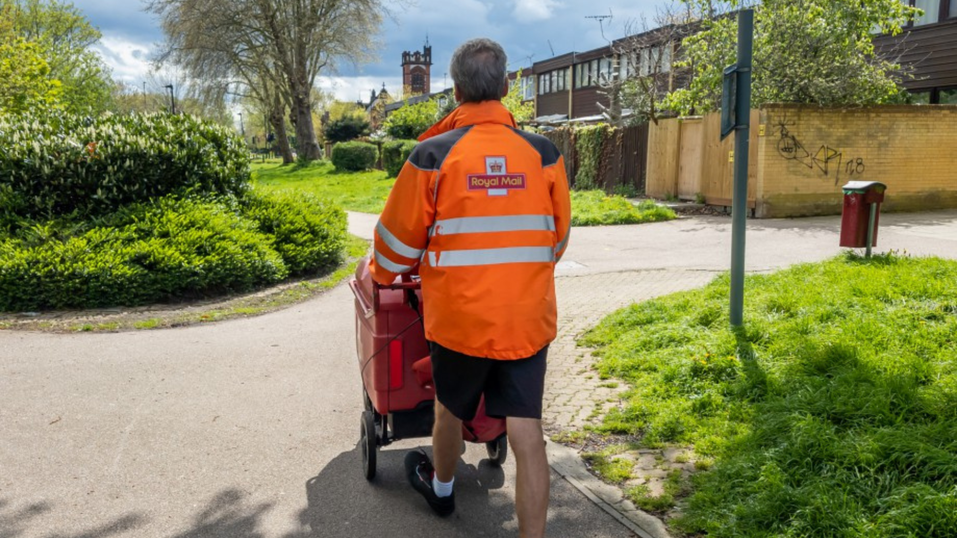 Our entire tower block is a no-go zone for the Royal Mail - they've banned posties from delivering