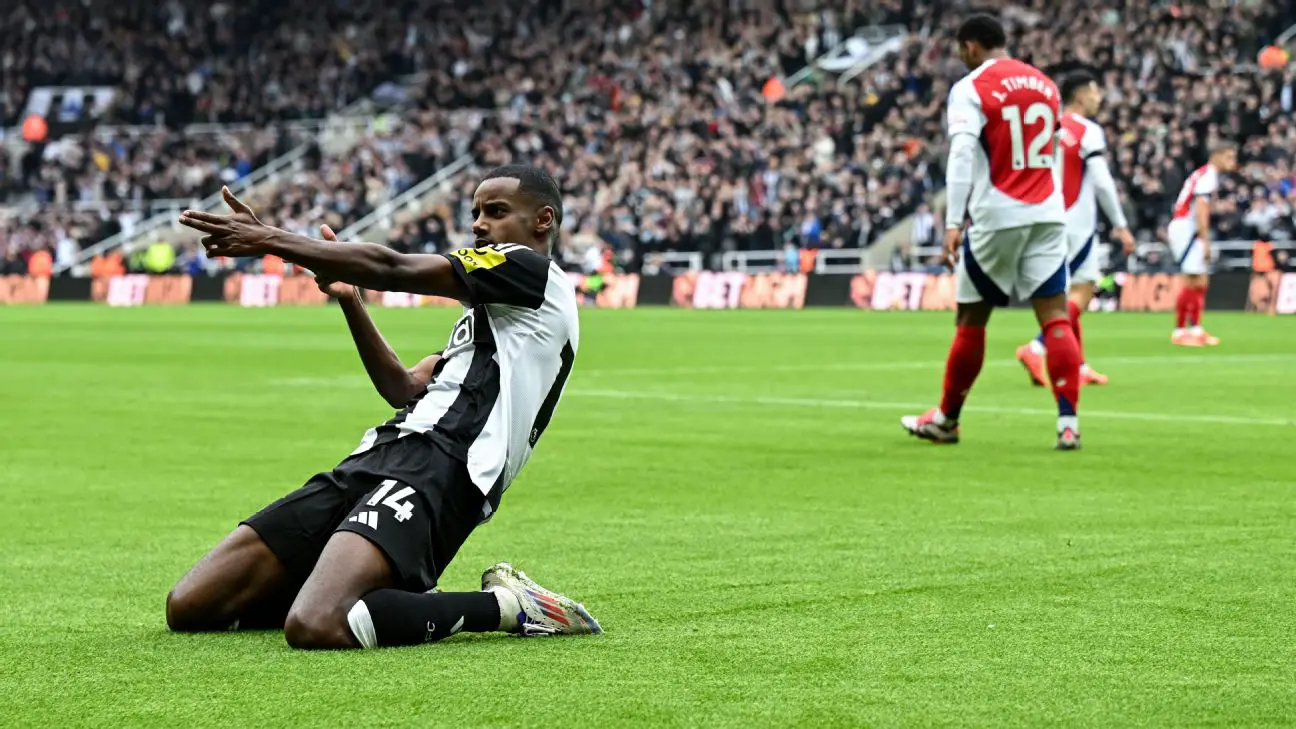 Premier League: Isak Scores Winner As Newcastle  Dent Arsenal’s Title Hopes