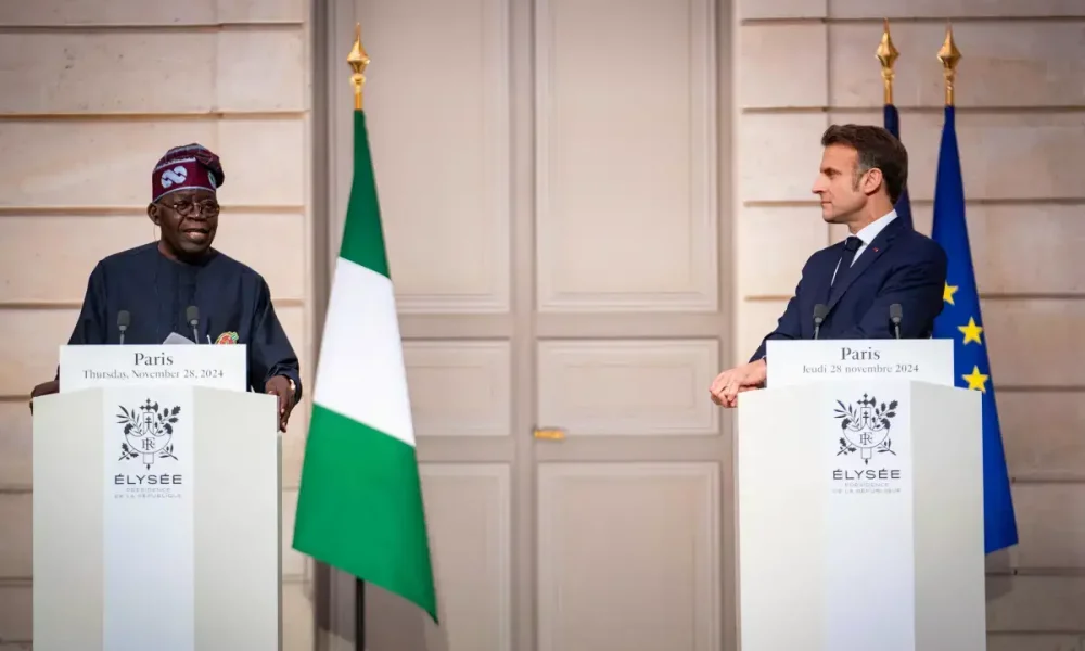 President Tinubu, Macron Sign €300 Million Investment Deal