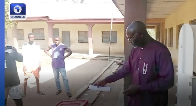 Reinstalled Labour Party’s Candidate Votes In Ondo Governorship Election