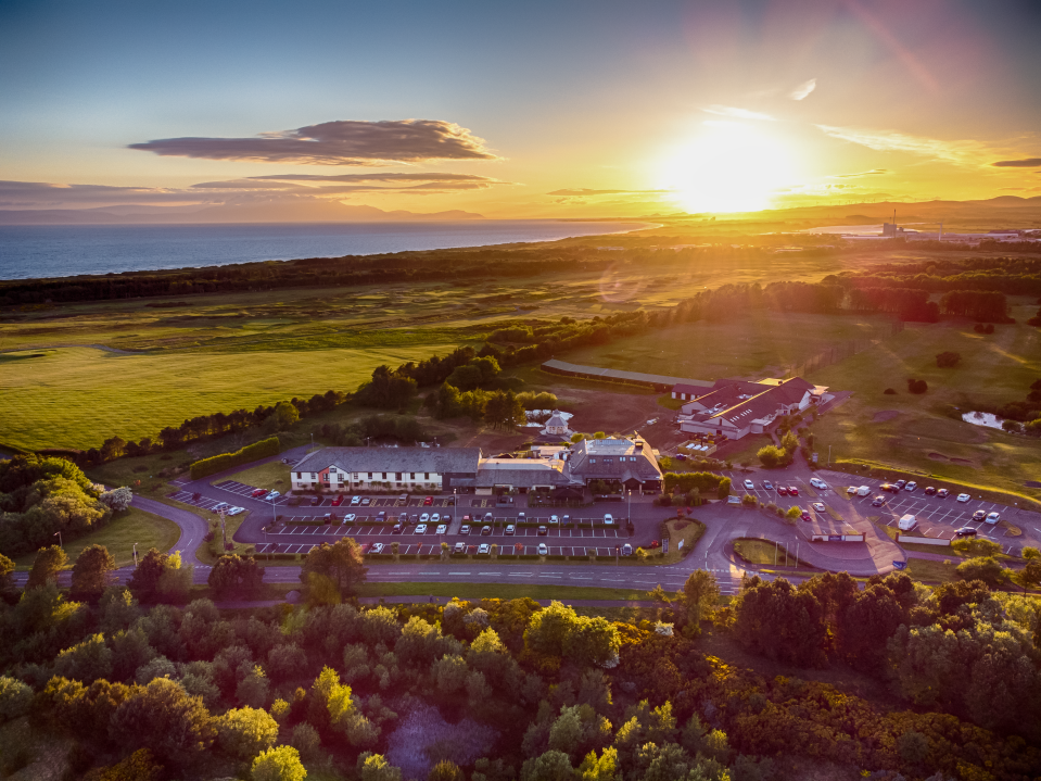 The resort is in Irvine, Ayrshire