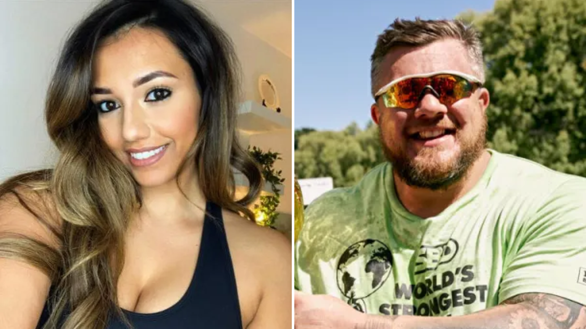 Strongman Luke Stoltman stays silent while quietly deleting critical posts amid wife's 'cheating' allegations