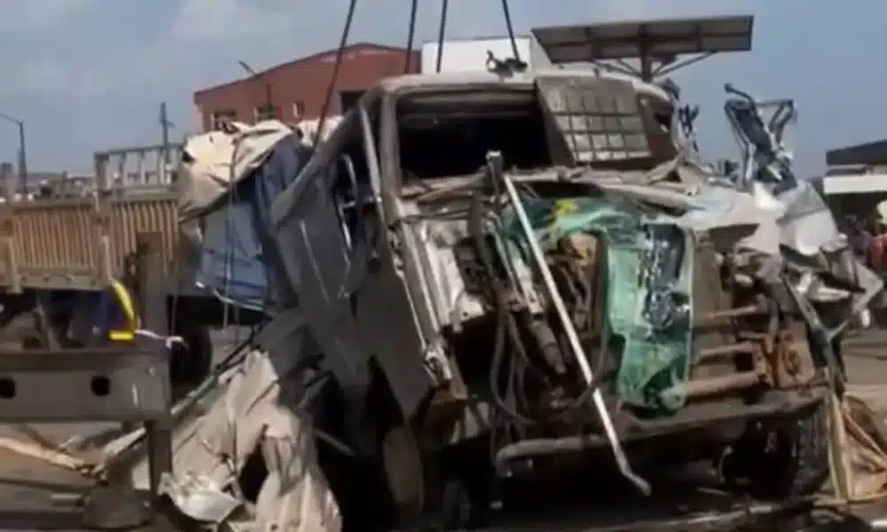 Three Die In Lagos Road Accident Involving Dangote Truck