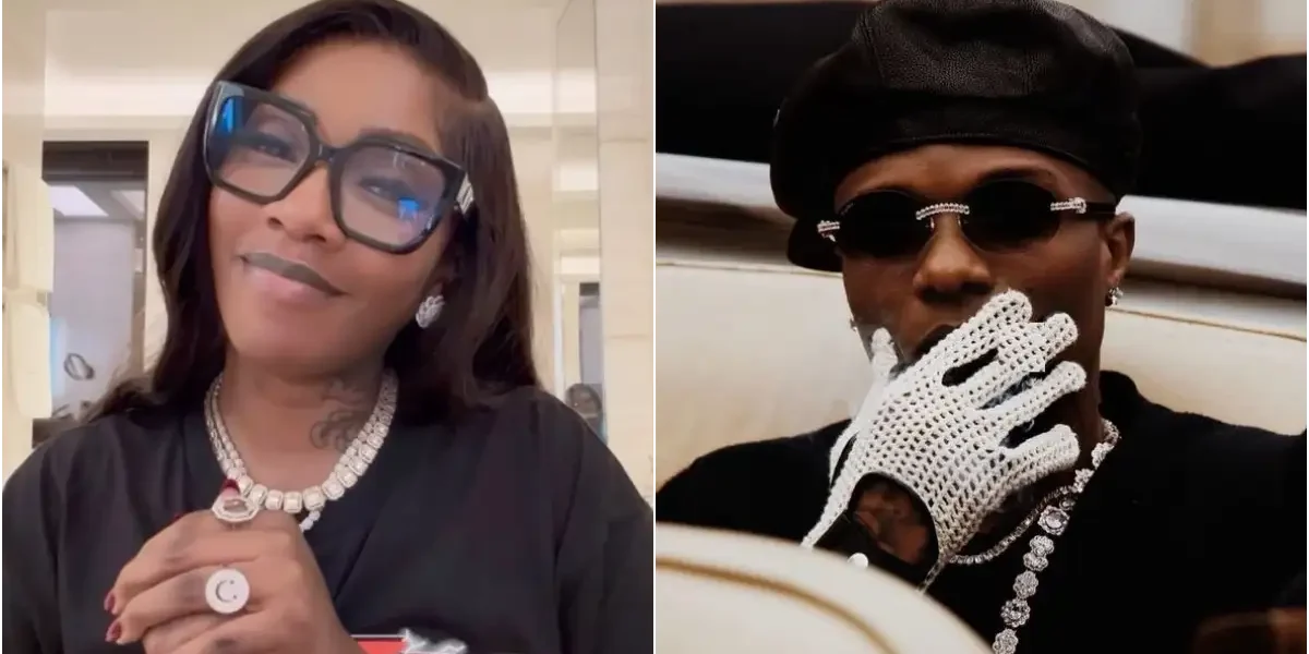 Tiwa Savage fumes, labels Wizkid FC 'bullies'