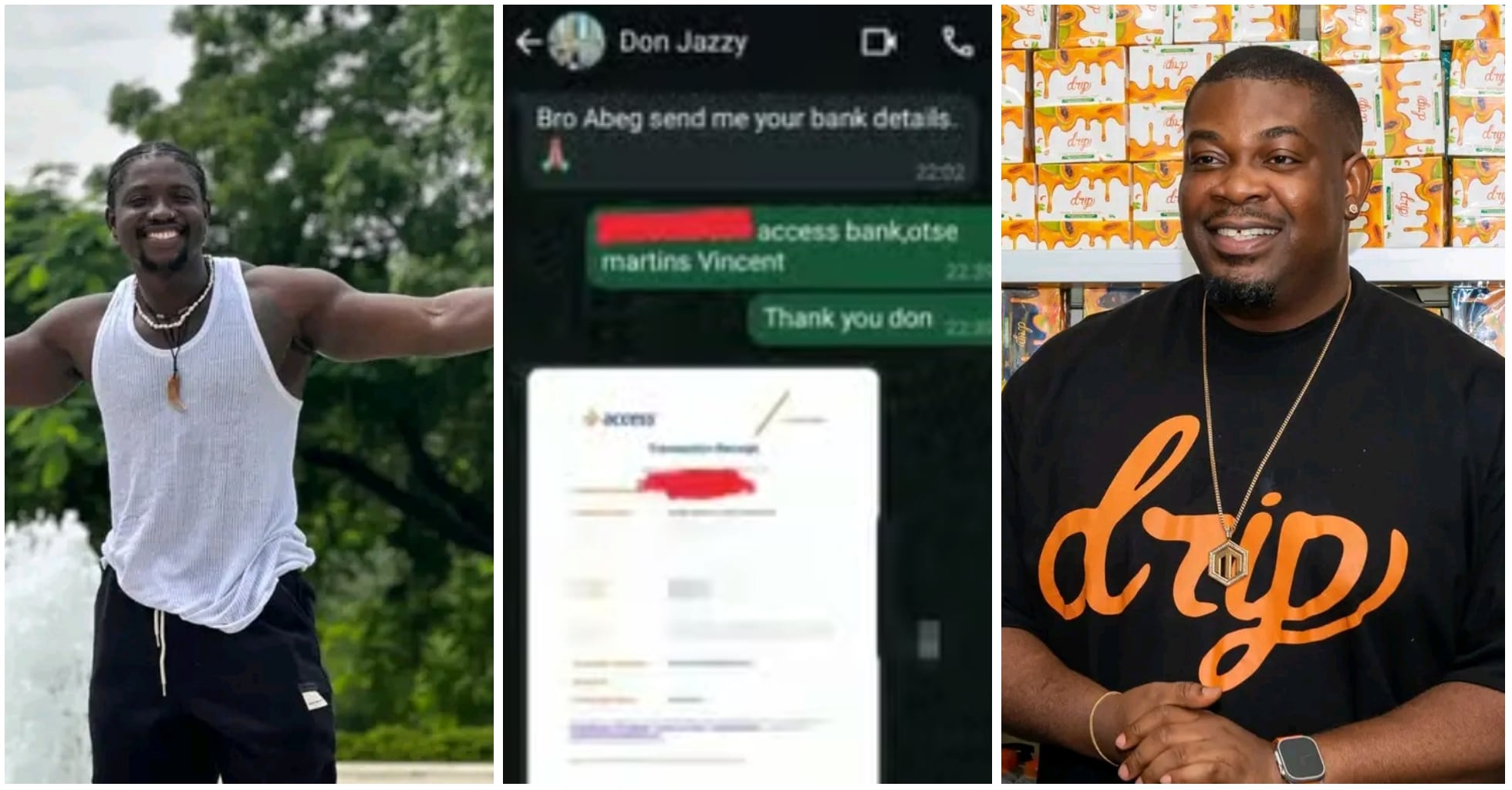 Verydarkman reveals staggering amount received from Don Jazzy following N100M donation