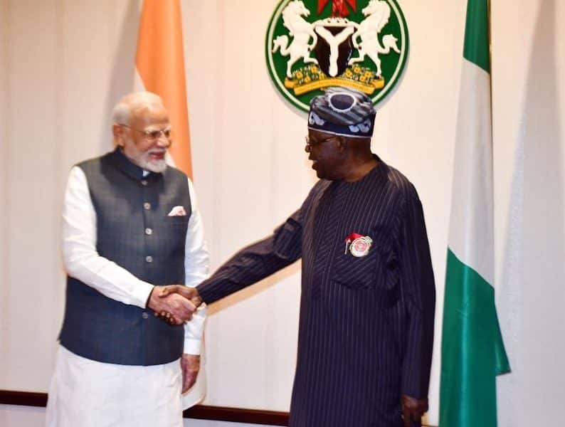 Watch Moment Indian PM Modi Called Tinubu ‘Ore Mi’ (Video)