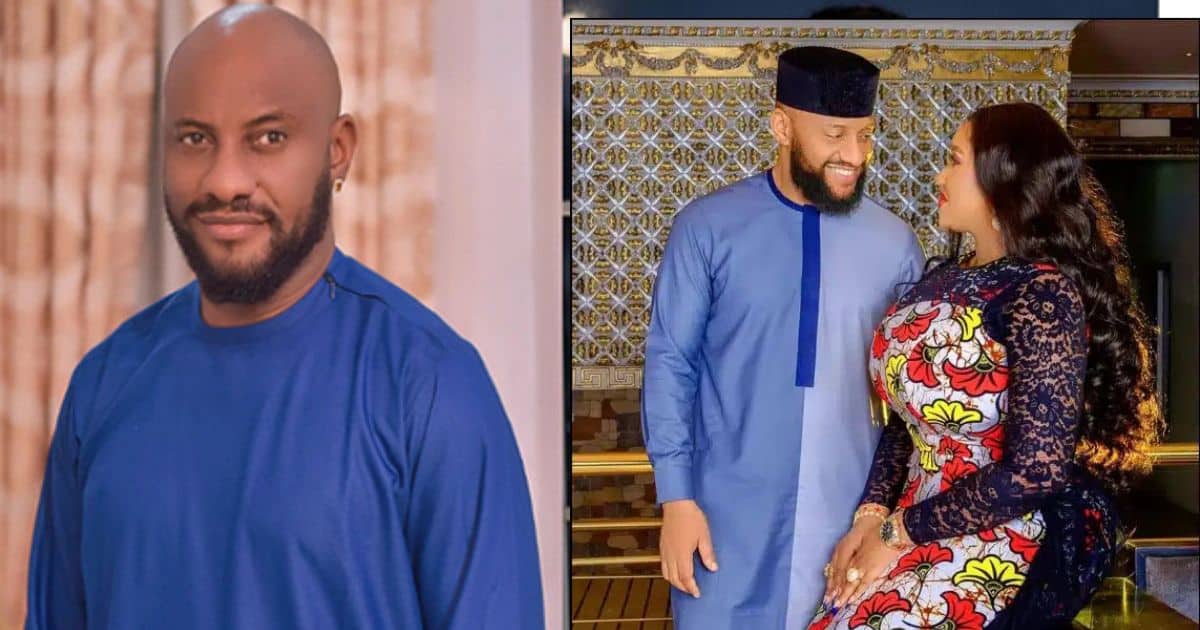 Yul Edochie publicly begs Judy for baby girl