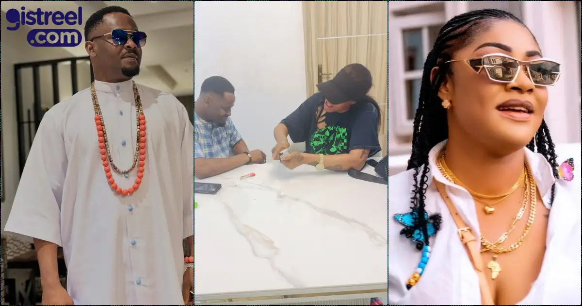 Zubby Michael and Angela Okorie reconcile following online feud