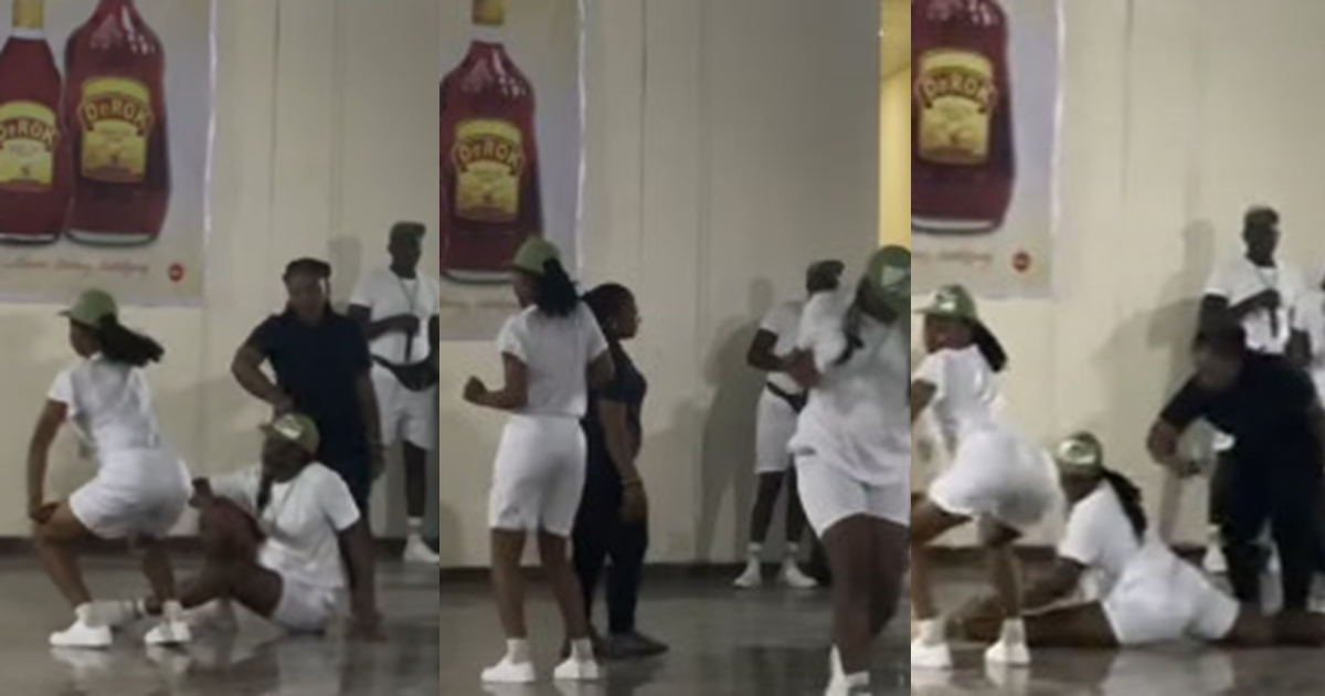 Female corp member k!cked out for provocat!ve dance at NYSC welcome party (WATCH)