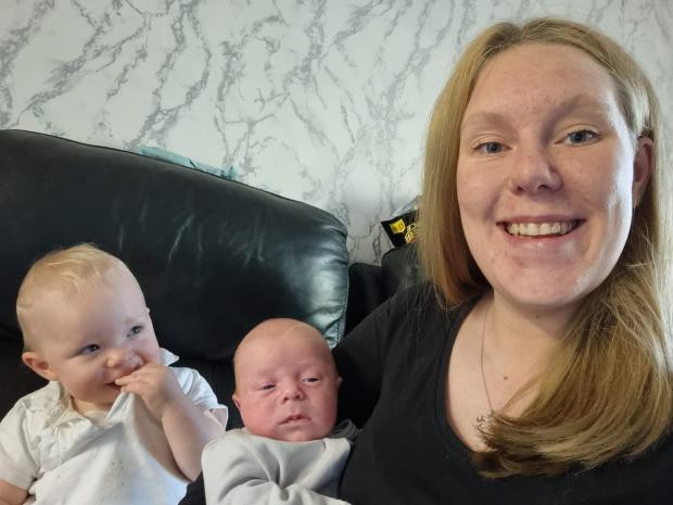 Emma Needham is mum to Lincoln, 2, and baby Theo