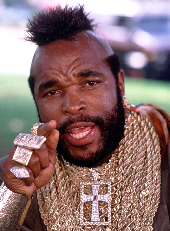 He became a pop culture icon through playing B.A. Baracus on The A-Team