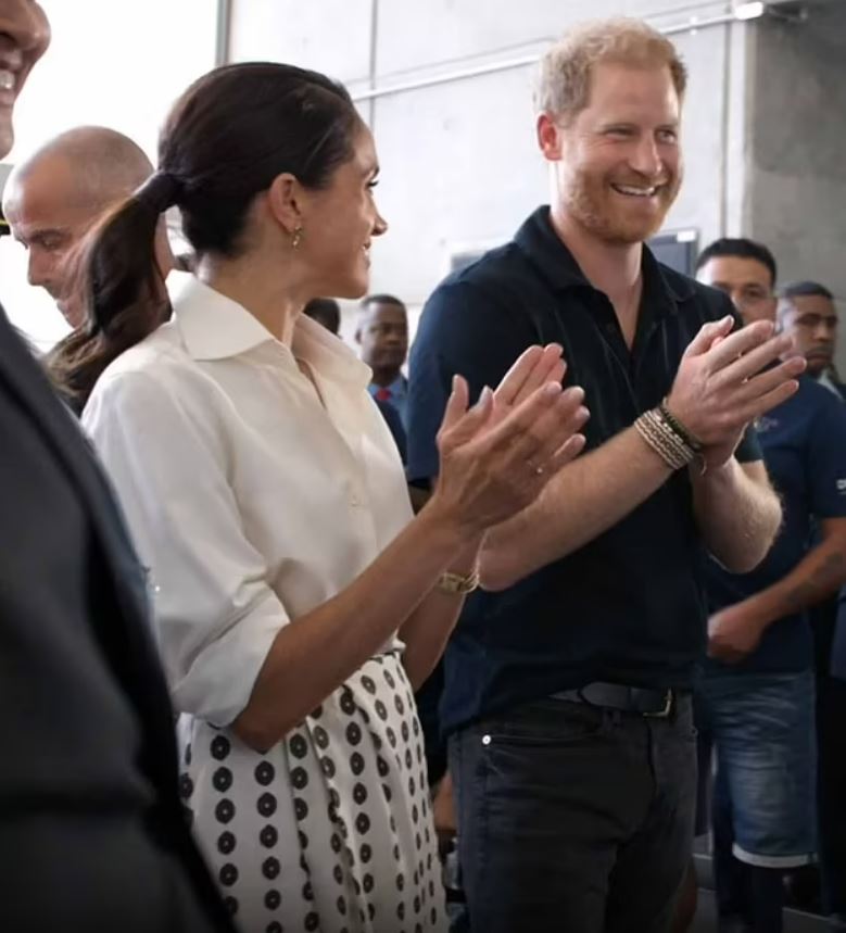 Prince Harry and Meghan Markle put on a united front in the new video