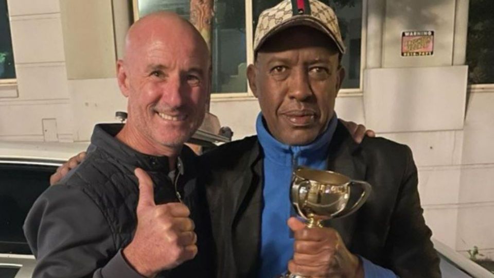 Boss was thankfully reunited with his three Melbourne Cups thanks to the quick-thinking cabbie