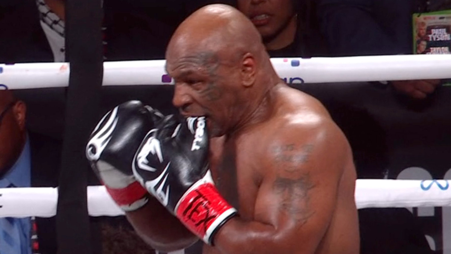 Mike Tyson's ex-coach opens up on boxing's legend's bizarre 'biting fixation' after chewing on glove in Jake Paul fight