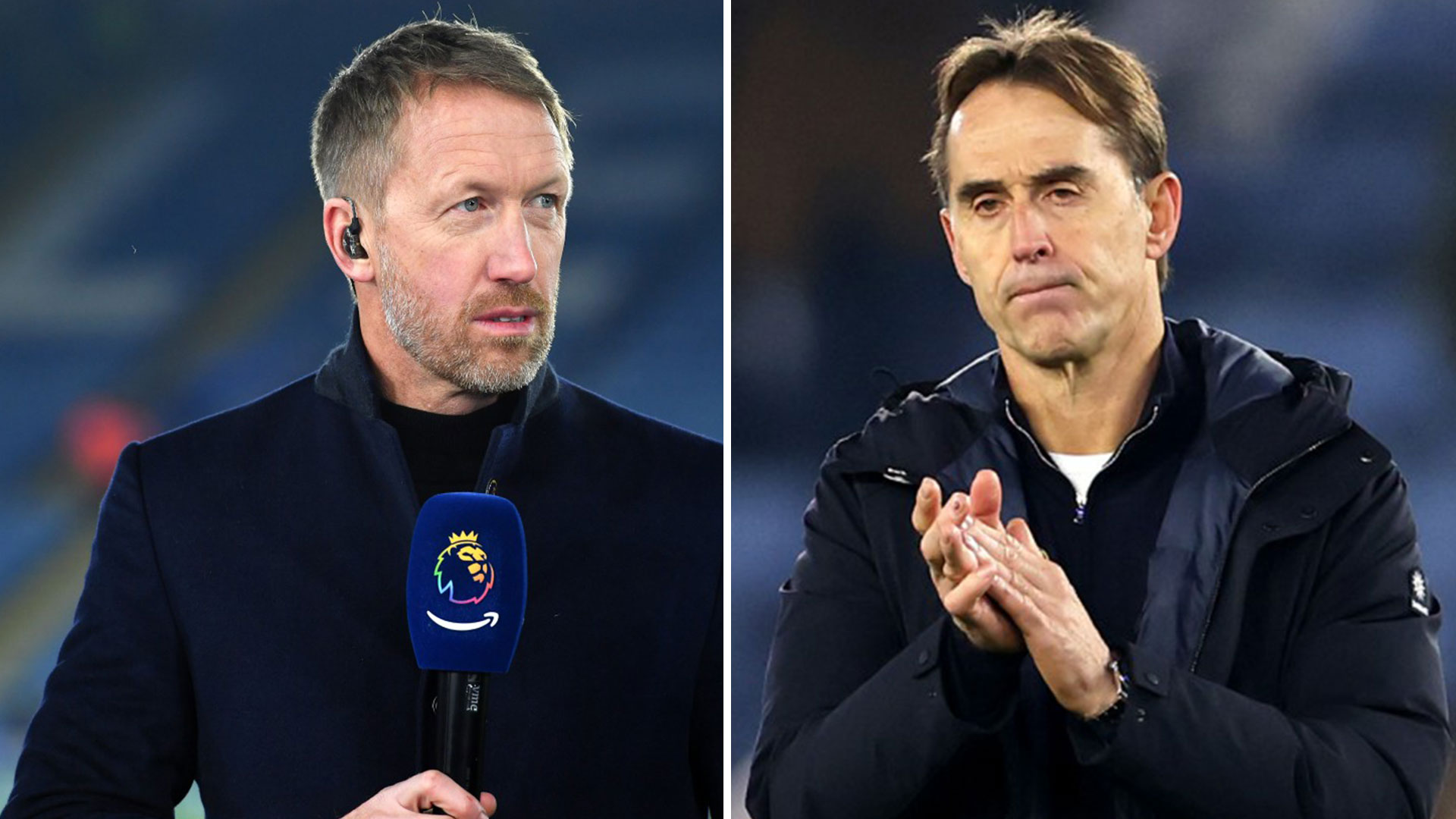 Graham Potter admits he's 'looking at things' as speculation intensifies that he'll replace Julen Lopetegui at West Ham