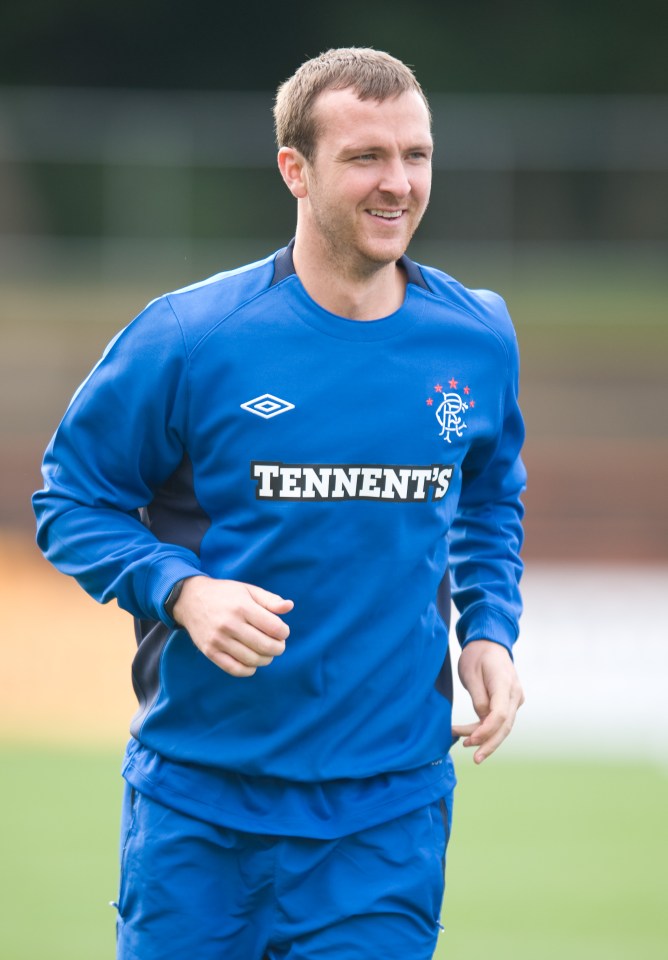 Andy Webster's time at Rangers was blighted by injuries