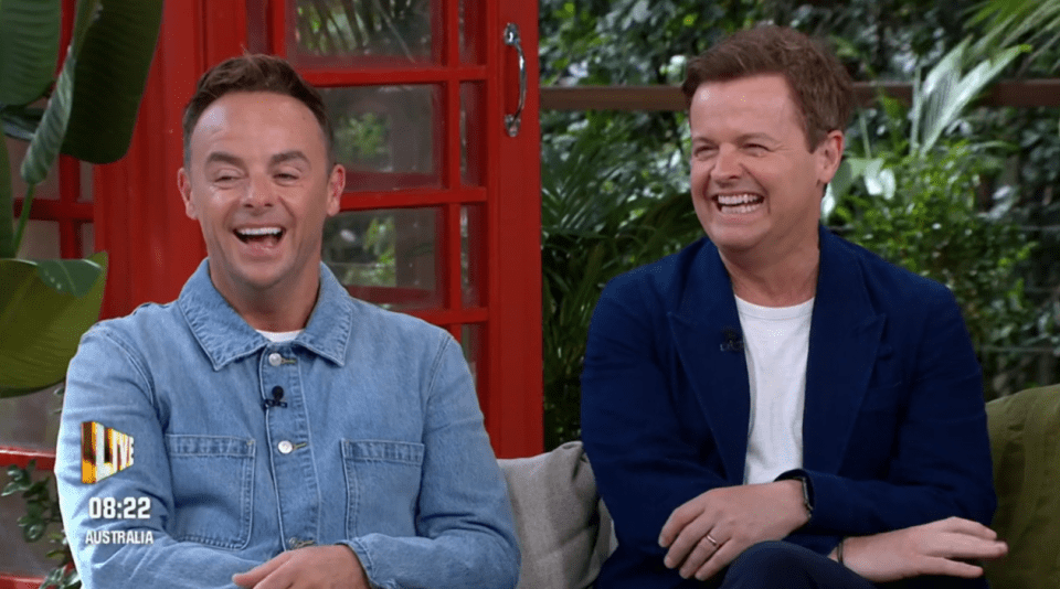 The Geordie duo were in stitches