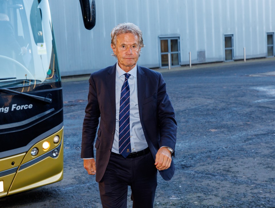 Former Rangers chairman Alastair Johnston