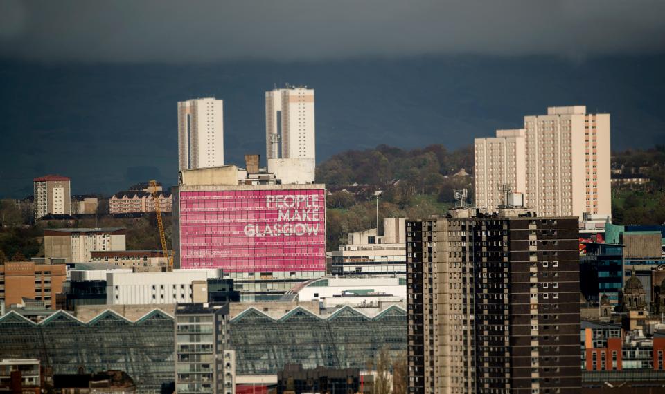 The city's motto People Make Glasgow rises above the 'mean' streets