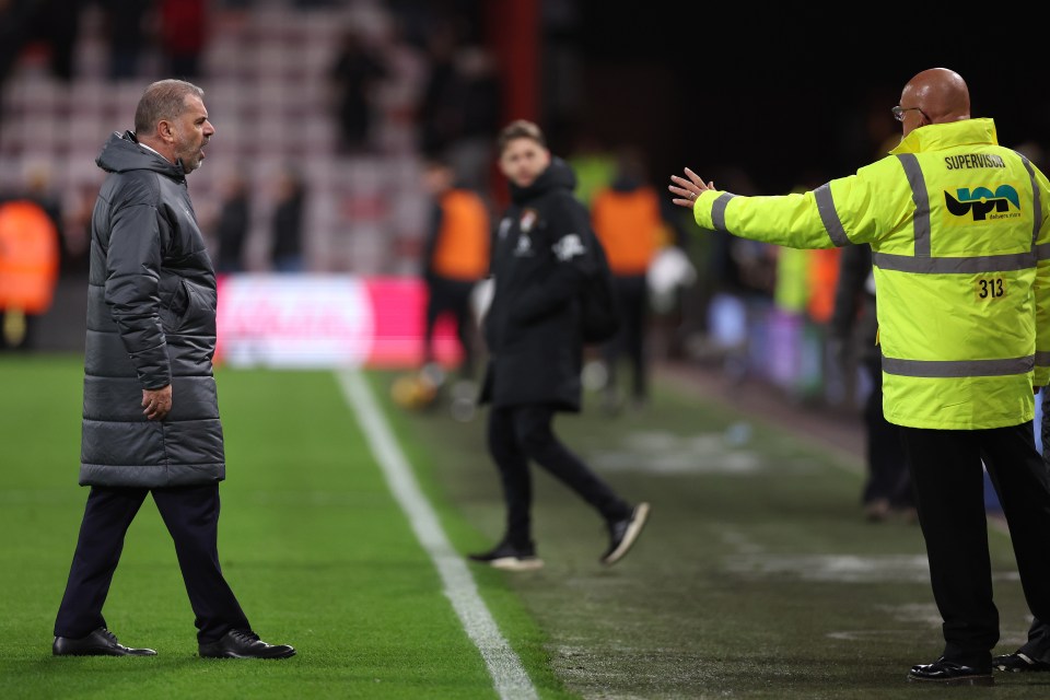 The fans weren't happy after a 1-0 defeat to Bournemouth