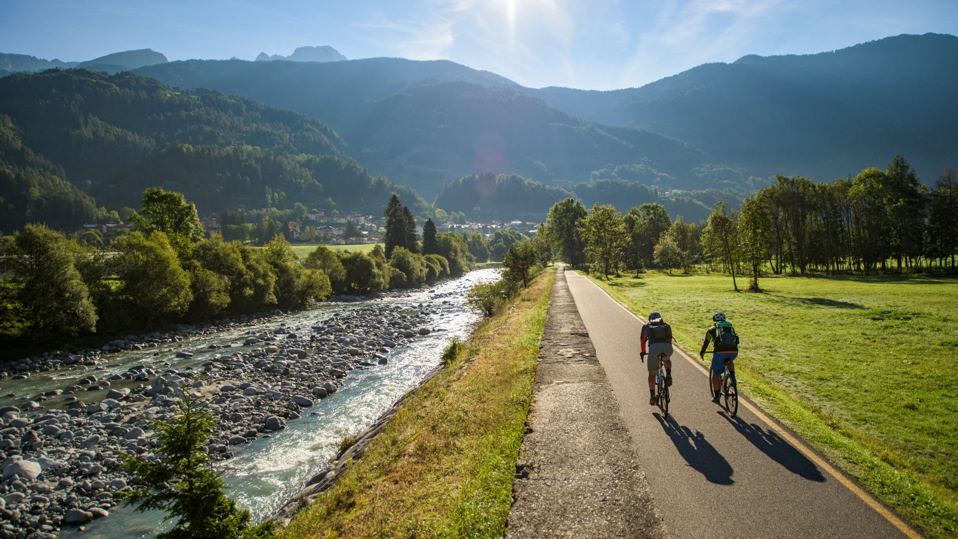 Incredible cycle route through the Dolomites provides the most spectacular views - but you have to earn them