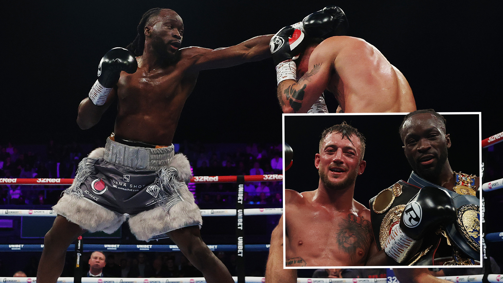 Denzel Bentley dethrones champ Brad Pauls and leaves him with horror eye injury in boxing masterclass