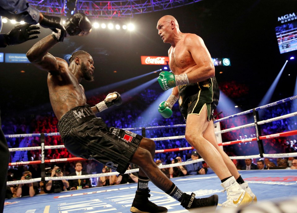 And this shot from his February 2020 win over Deontay Wilder shows just how much shorter his shorts have got over the years