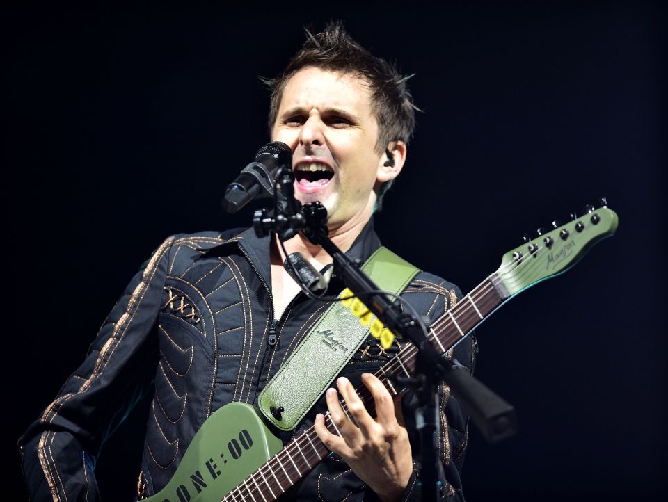 Muse is fronted by Matt Bellamy