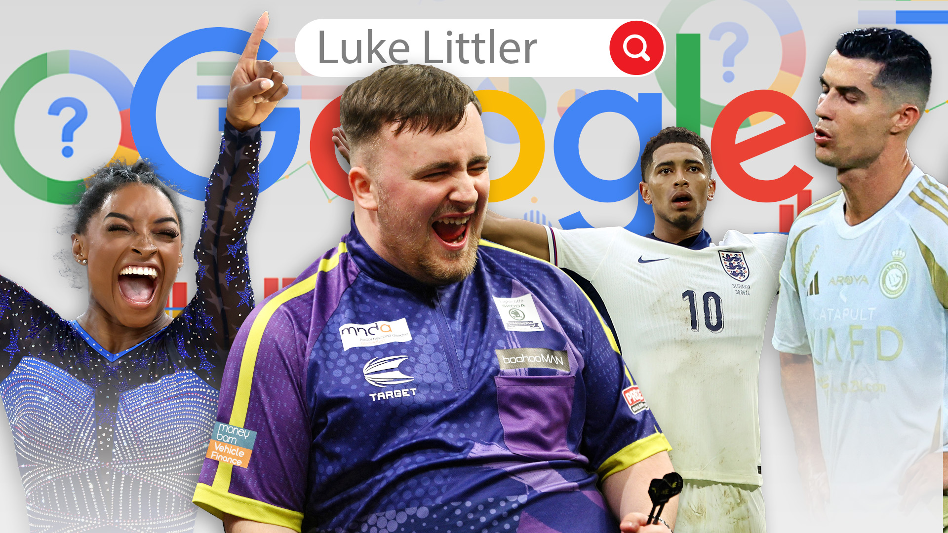 Luke Littler most searched for athlete in 2024 but Lionel Messi and Cristiano Ronaldo don't even make top 10