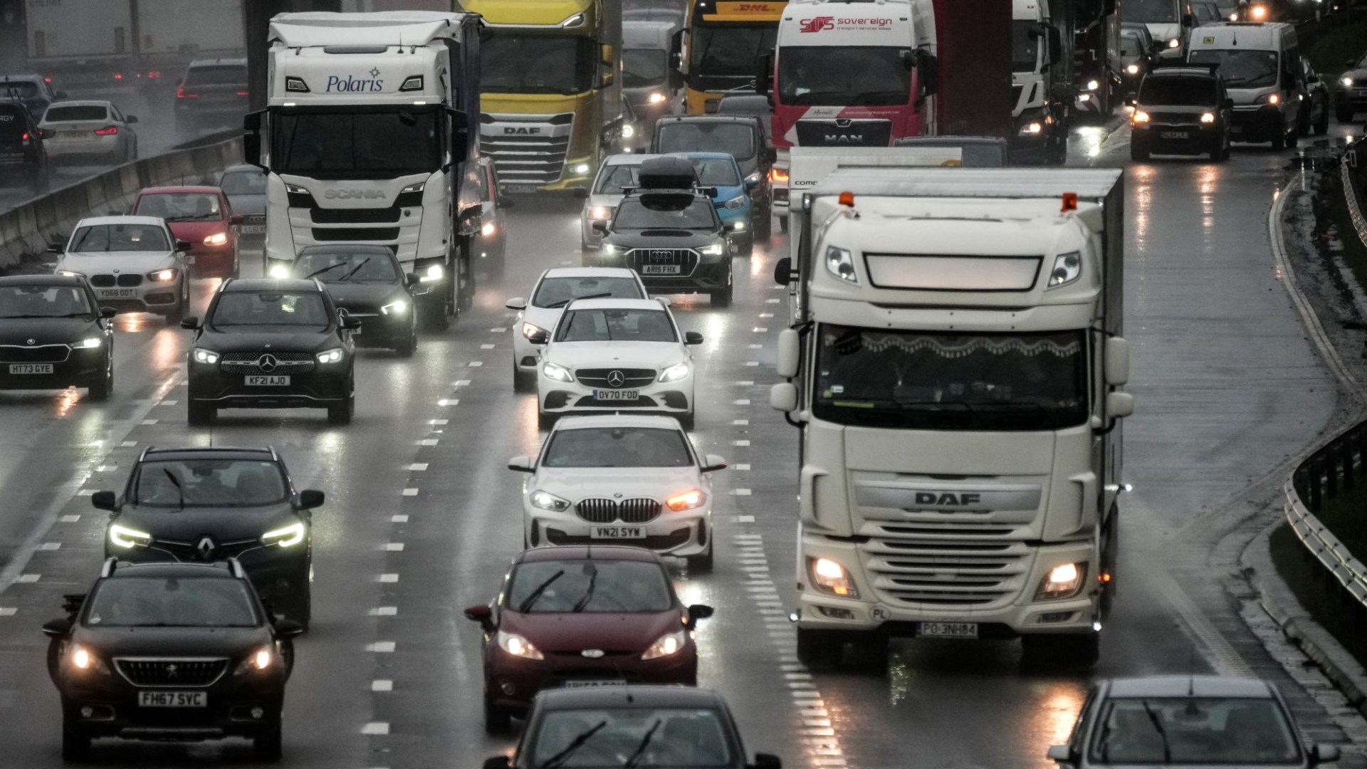 Brits warned of severe queues on 5 of UK's busiest motorways over festive period - with one group to be hit hardest