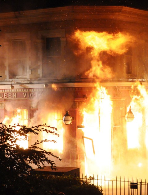 The Walford institution went up in smoke 14 years ago, paving the way for Peggy Mitchell's exit