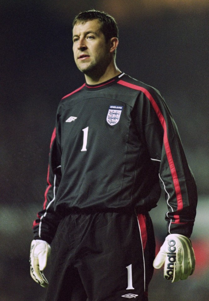 Martyn played at Crystal Palace and Leeds during his England spell