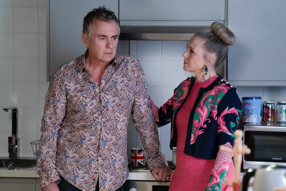 The TV star plays Alfie Moon on the BBC One soap