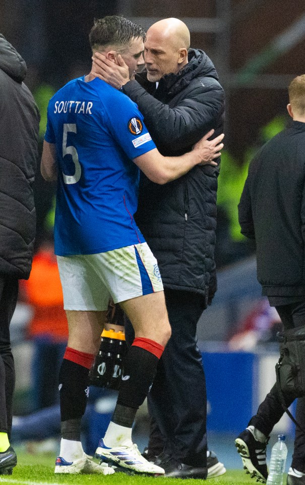 Philippe Clement had words of comfort for the defender