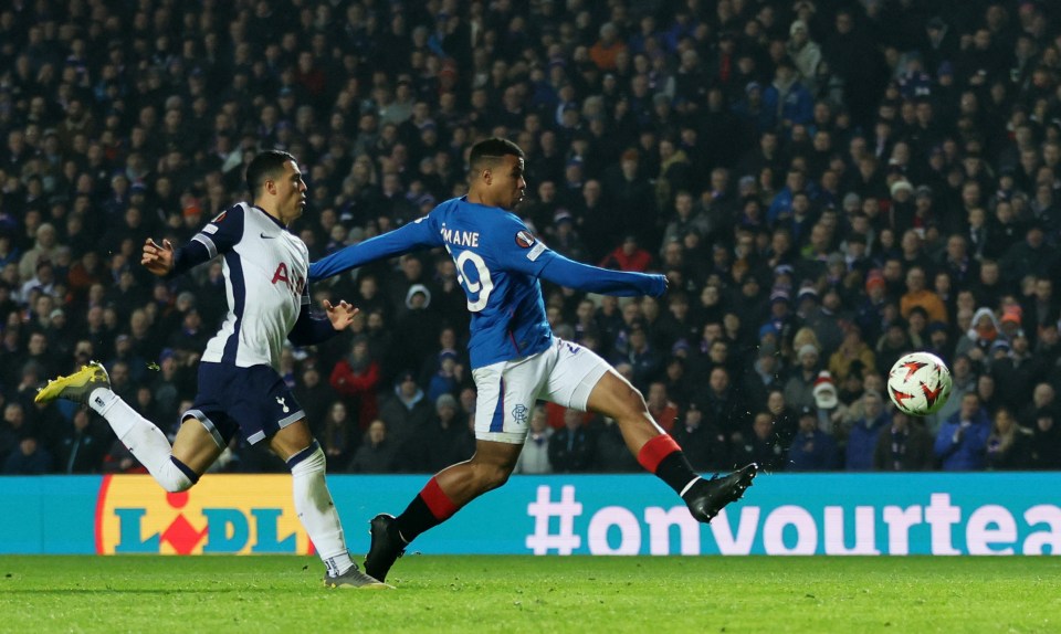 Hamza Igmane fired past former Celtic stopper Frazer Forster