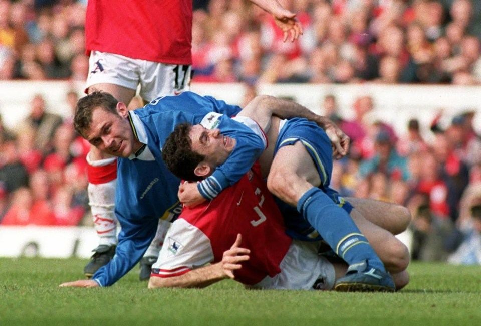 Arsenal and Everton have received the most red cards in Prem history