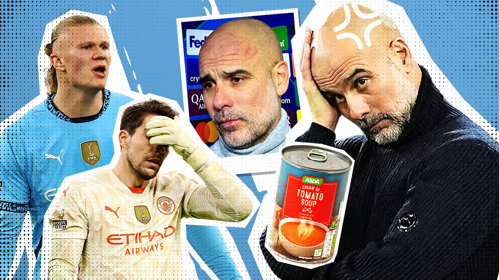 Inside the mind of Pep Guardiola as he suffers sleepless nights and lives on soup during horror Man City run