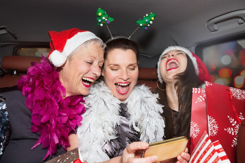 Rowdy middle-aged women are making the X-rated shows their Christmas night out of choice