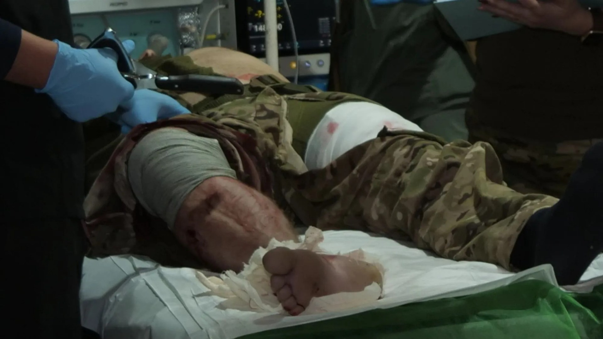 Ukraine's secret frontline hospital where medics scramble to save shrapnel-riddled warriors & make agonising choices