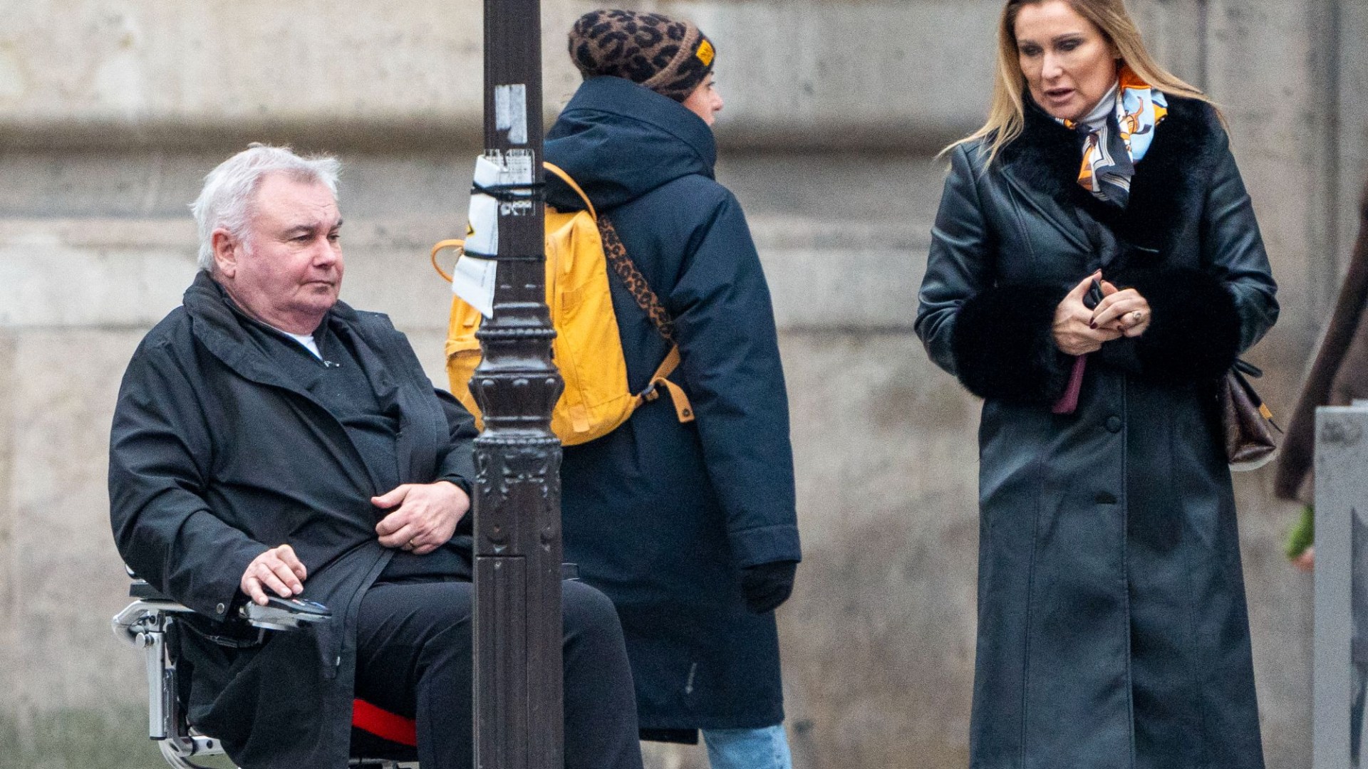 Eamonn Holmes's girlfriend Katie Alexander pictured with large ring on engagement finger during romantic trip to Paris