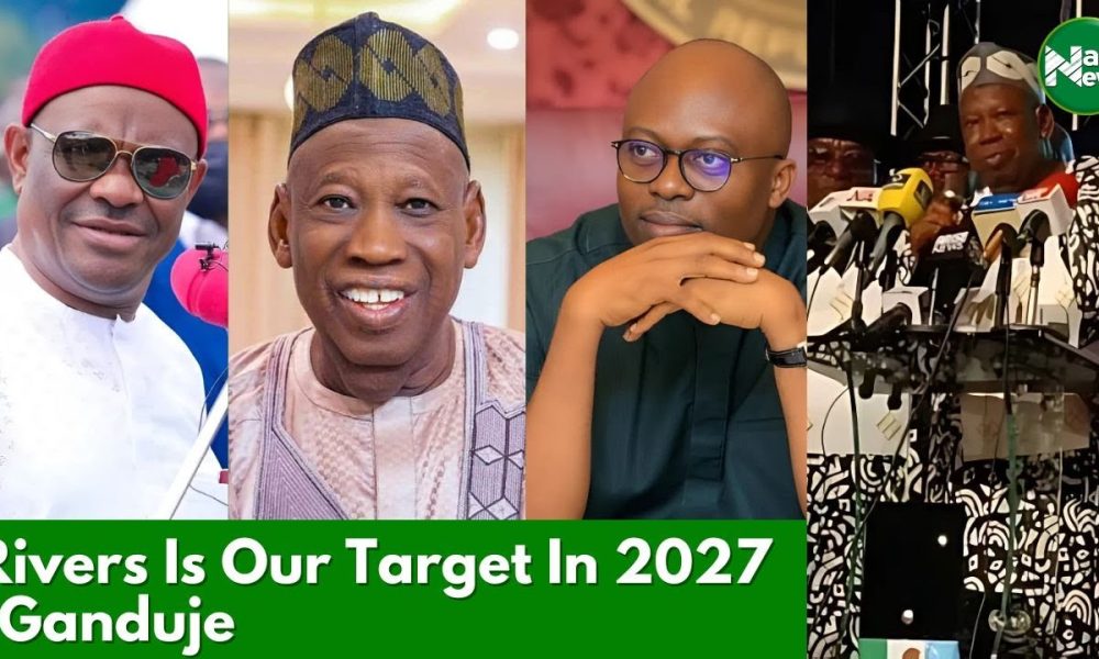 Ganduje To Fubara: We Are Coming For You, Rivers Is Our Target In 2027