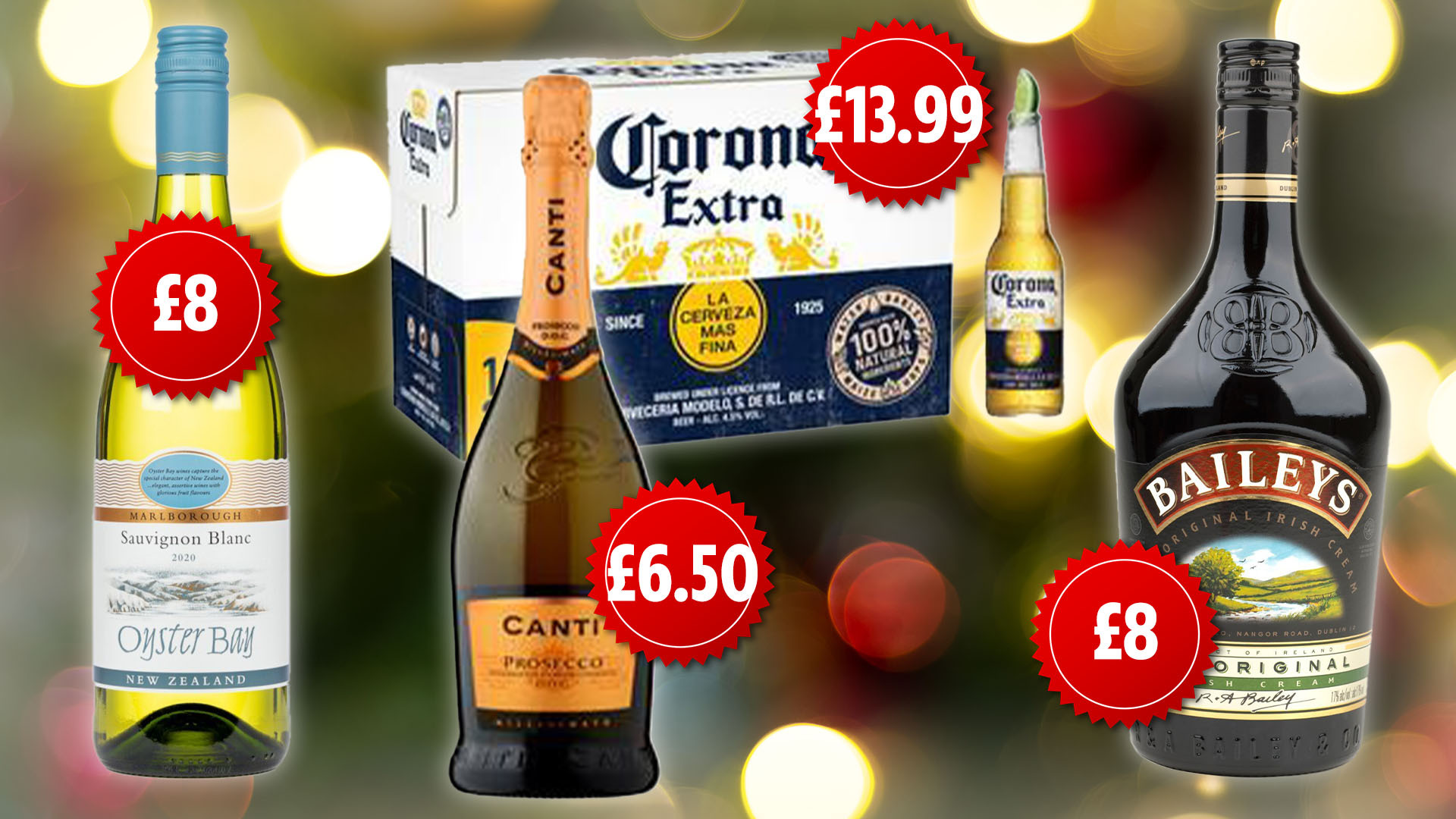 Cheapest supermarket for beer, wine and spirit deals this Christmas revealed