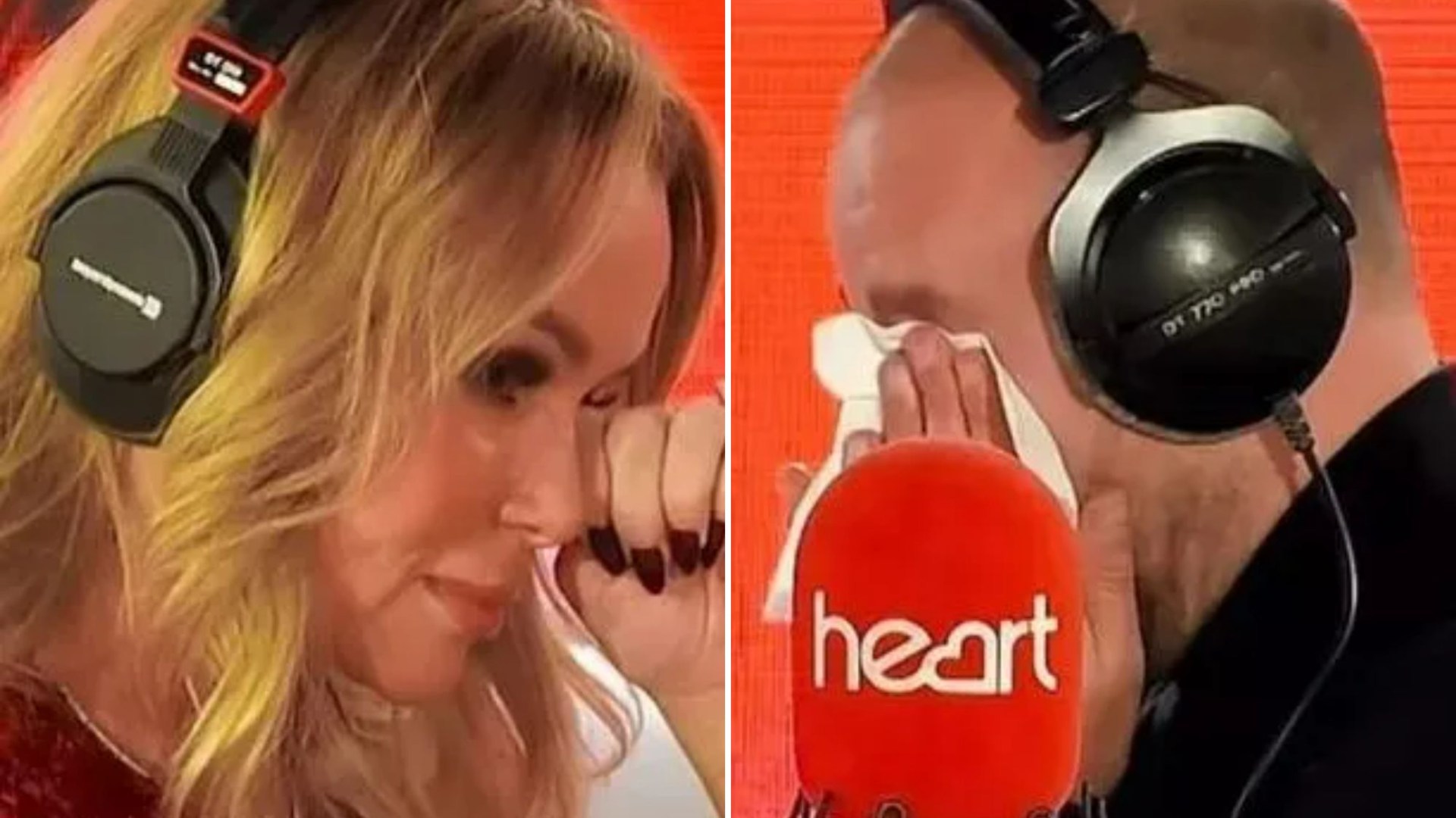 Heartbreaking moment Amanda Holden breaks down in tears live on air after emotional message