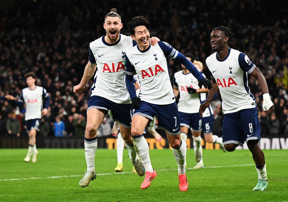 Tottenham earned their spot in the semis with a dramatic 4-3 win over Man Utd