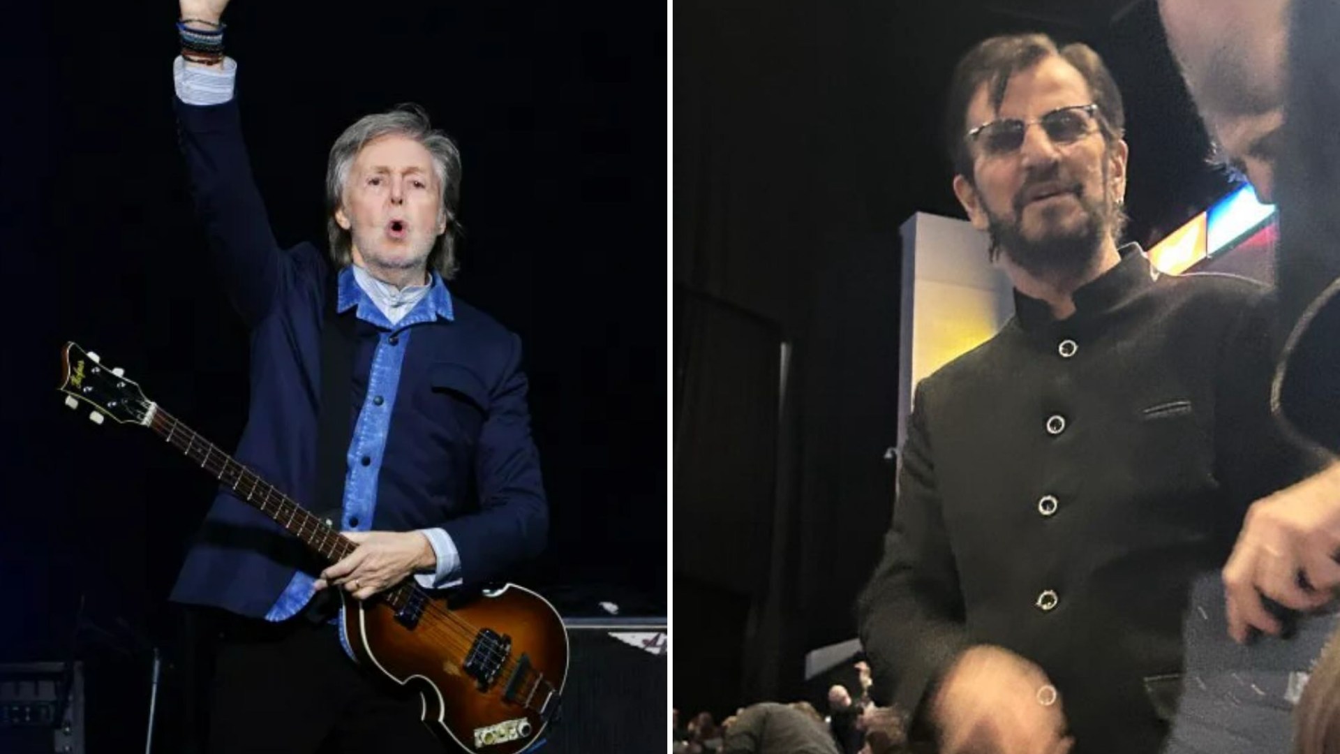 Paul McCartney fans stunned as they spot Ringo Starr and Hollywood A-listers in the audience of O2 show