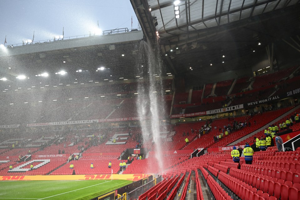 A leaky roof has epitomised the problems with the ground and the club