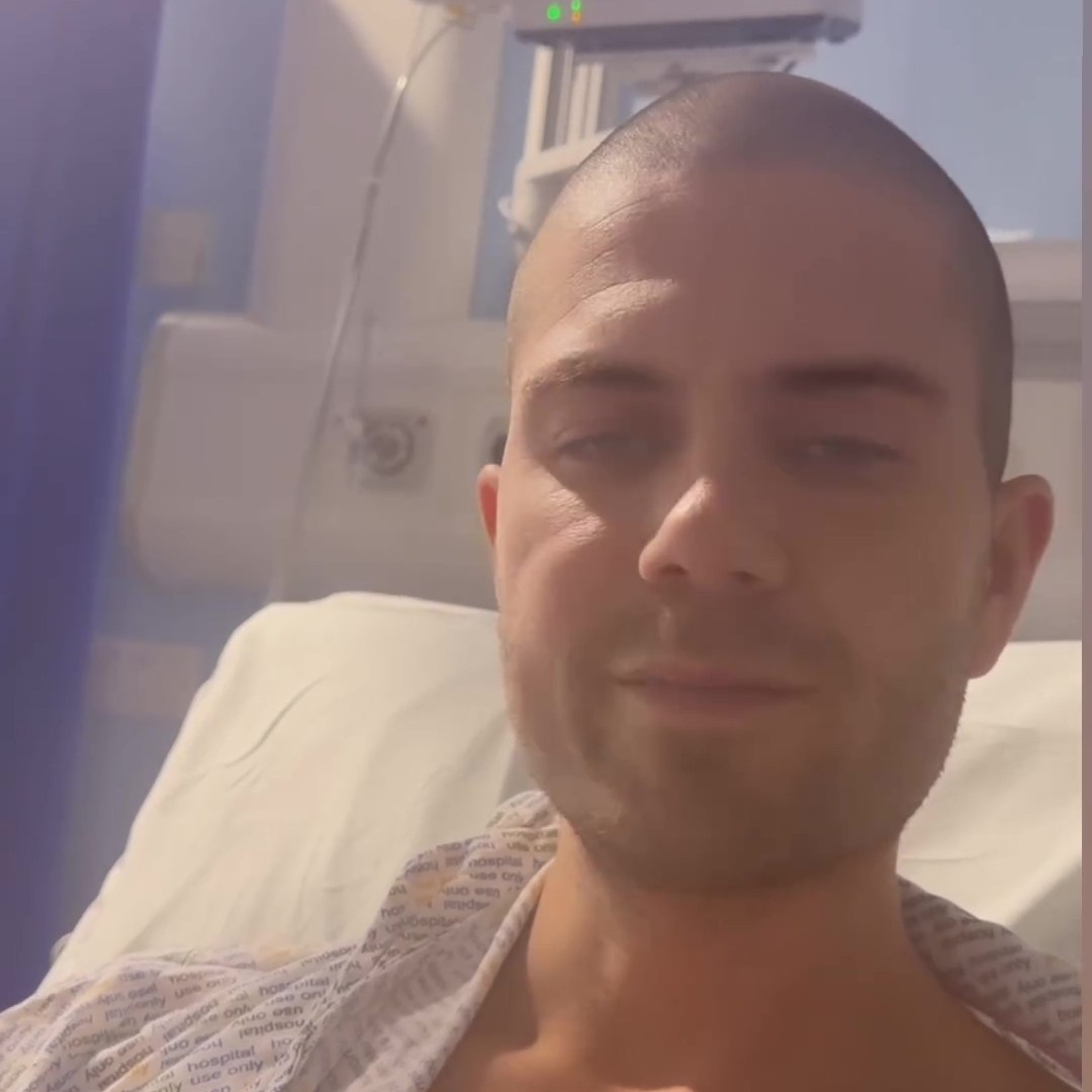 Max George discharged from hospital in time for Xmas & reveals he's 'battered & bruised' after emergency heart surgery