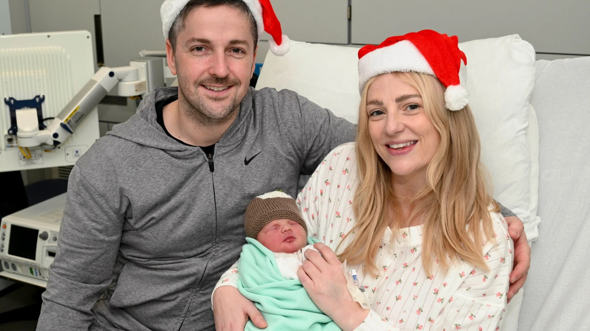 Christmas baby joy for Scots parents as little ones begin arriving just minutes after midnight