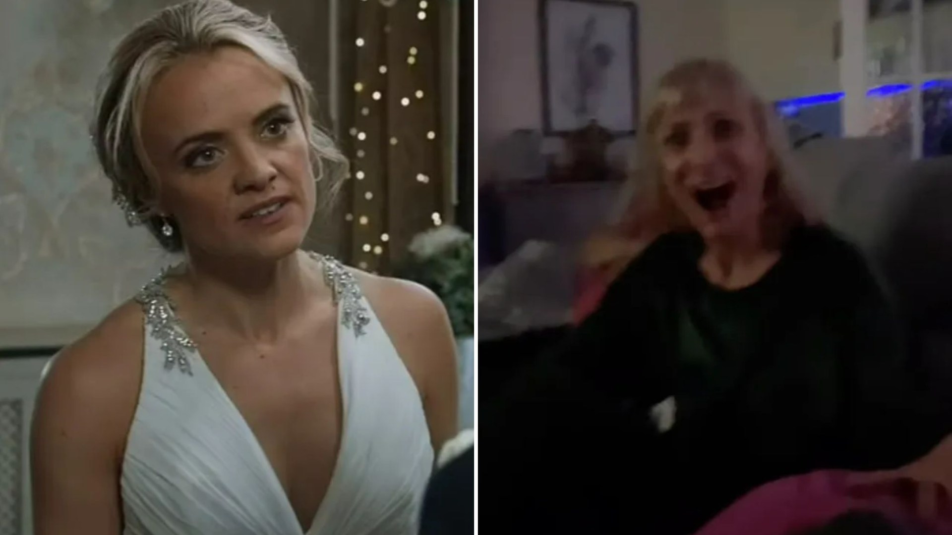 Watch the moment Gavin and Stacey actress Laura Aikman's family found out she was in the finale after keeping it secret