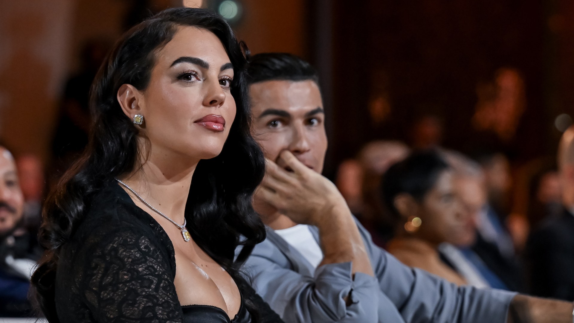 Cristiano Ronaldo's slip of the tongue at Globe Soccer Awards sparks questions about Georgina Rodriguez relationship